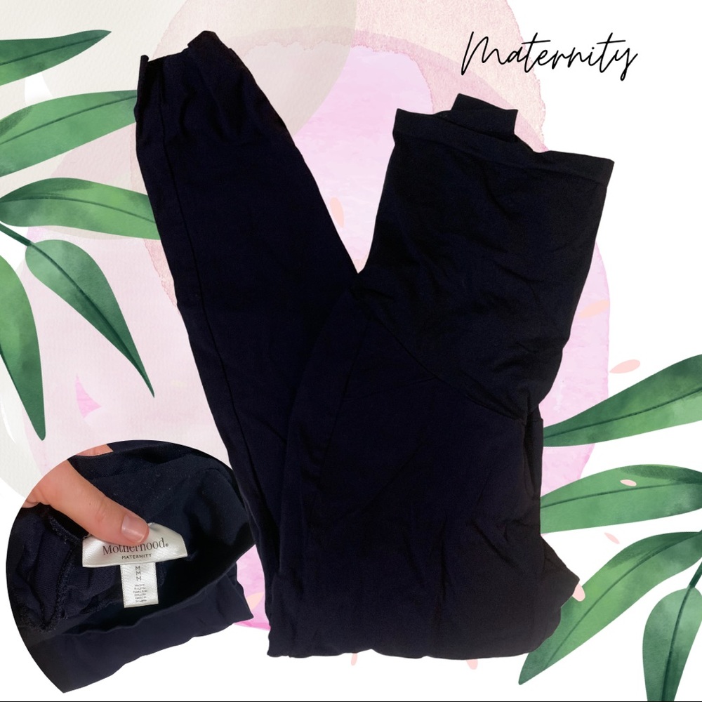 Navy maternity pants